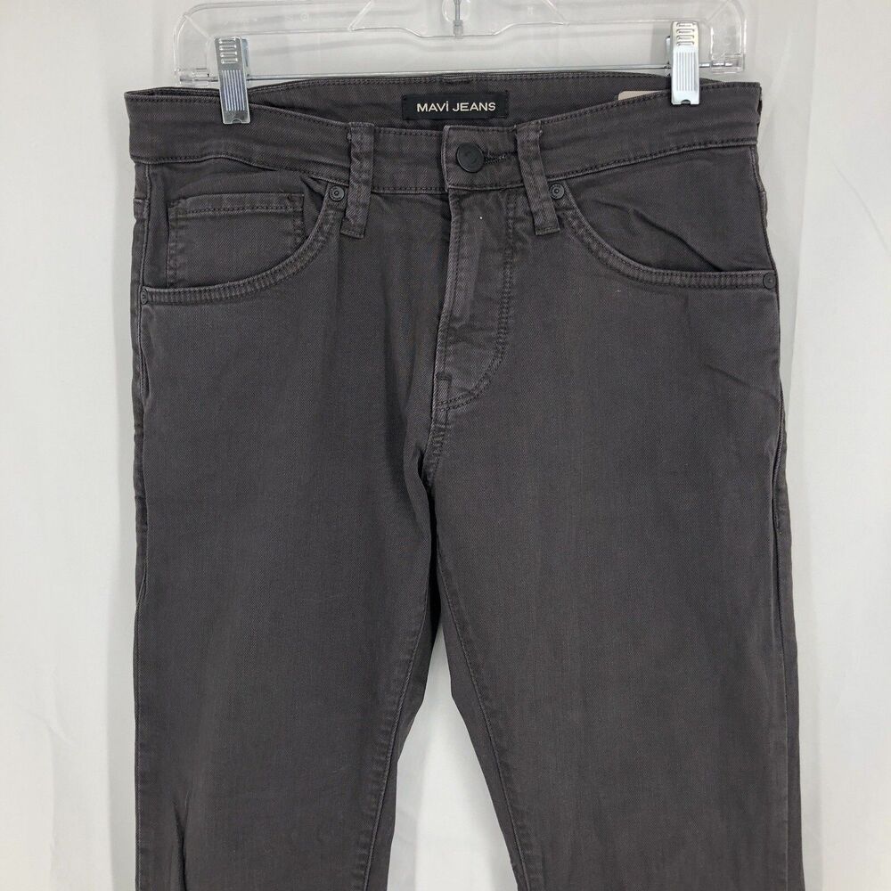 Mavi Jeans James Skinny Gray Denim Pants Stretch 30/32